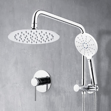 Suri 200mm Short Twin Shower Mixer Set